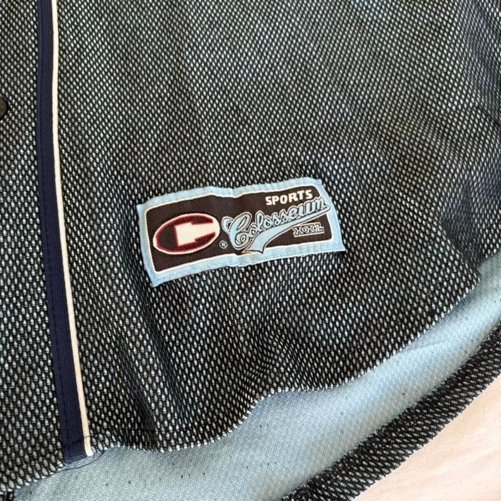 90s Colosseum Athletics North Carolina Tar Heels Vintage Baseball Jersey - Picture 5 of 8